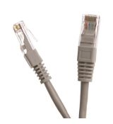 LAN patch kabel UTP cat.5e šedý