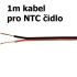 1m prodloužení připojovacího kabelu NTC čidla