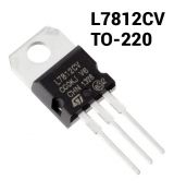 L7812CV 1.5A +12V TO-220 Lineární napěťový regulátor