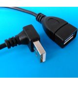 USB USB 2.0 prodlužovací kabel typ A-A M ve tvaru L/F 2