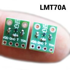 Analogový senzor teploty LMT70A ±0.05°C pár 2ks