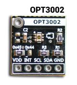 OPT3002 Měnič světla na digitální signál senzor