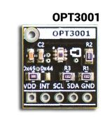 OPT3001 Digitální senzor okolního osvětlení (ALS)