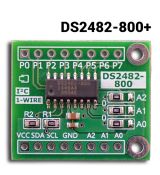 DS2482-800+ I2C na 8-Channel 1-Wire rozšiřující deska