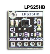 LPS25HB Senzor absolutního tlaku MEMS