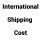 International Shipping  Cost
