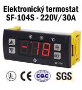 SF-104S 220V/30A - Elektronický (regulátor) termostat pro chlazení