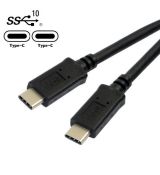 UC-198-B USB-C/USB-C, černý, kabel USB type C - USB type C