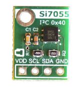 Si7055 digitální teplotní senzor ± 0,5 C (max)