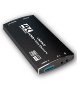 LH-4KO 4K@60fps výstup převodník z HDMI na USB, HDMI capture, zvukový vstup a výstup, HDMI loop