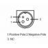 Mini DIN, 3 pin napájecí kabel pro POS tiskárny Epson PS180 PS179