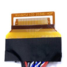 20346-40P 1ch 6bit LVDS Cable FPC connector