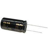 25v 4700µF elektrolytický kondenzátor