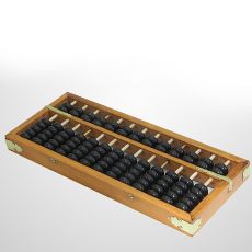 Luxusní dřevěné čínské počítadlo abacus - suanpan 13 sloupce