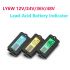 LY6N 12V-48V LCD indikátor stavu baterie, panelový