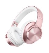 B8 skládací Bluetooth sluchátka s mikrofonem růžová