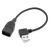 USB USB 2.0 prodlužovací kabel typ A-A M ve tvaru L/F